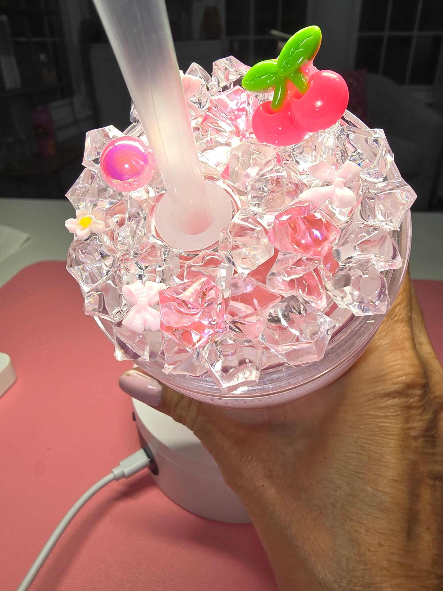 16 oz Cherry Milkshake Cup