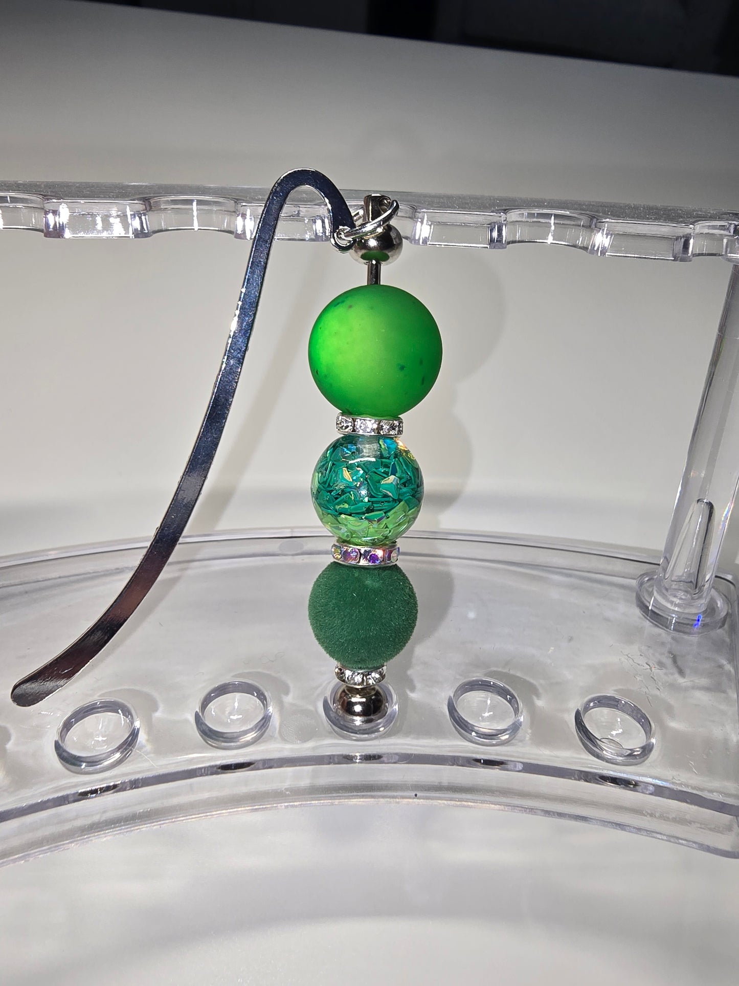 Emerald greens bookmark