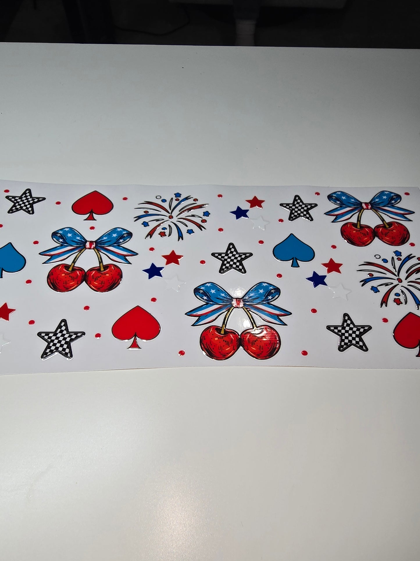 4th of July Cherries & Sparkles