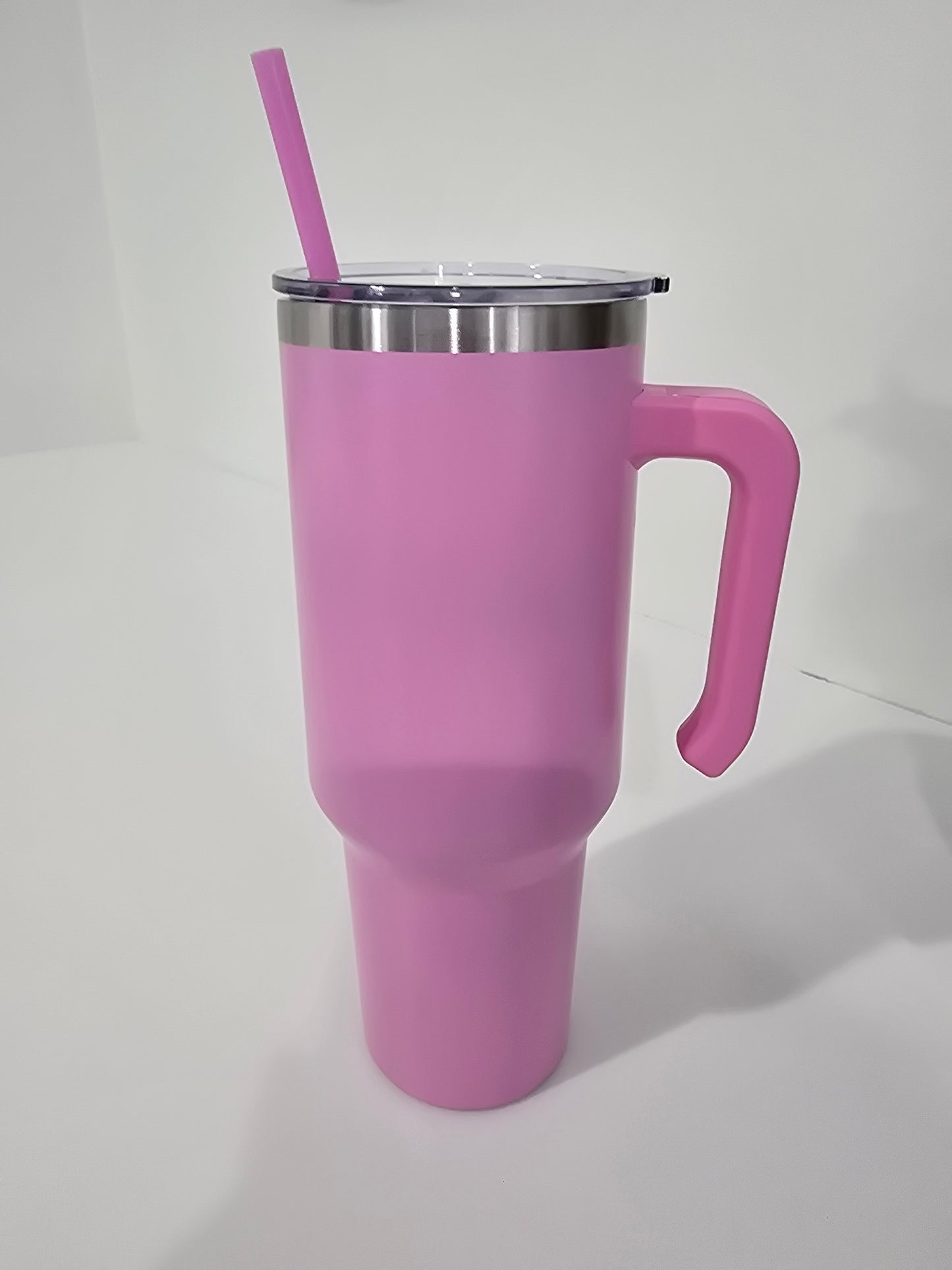 Pink 40 oz Stainless Steel Tumbler