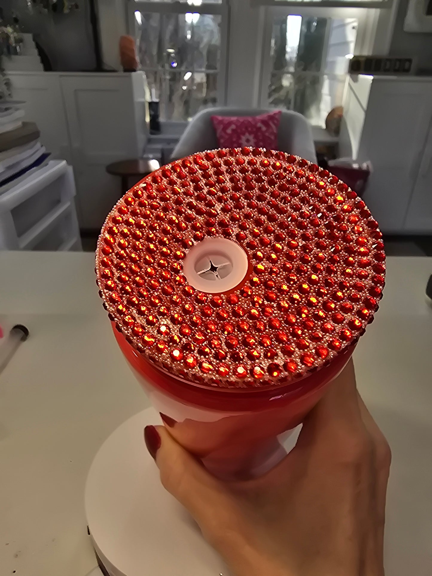 20 oz Sunset Paint Acrylic Cup