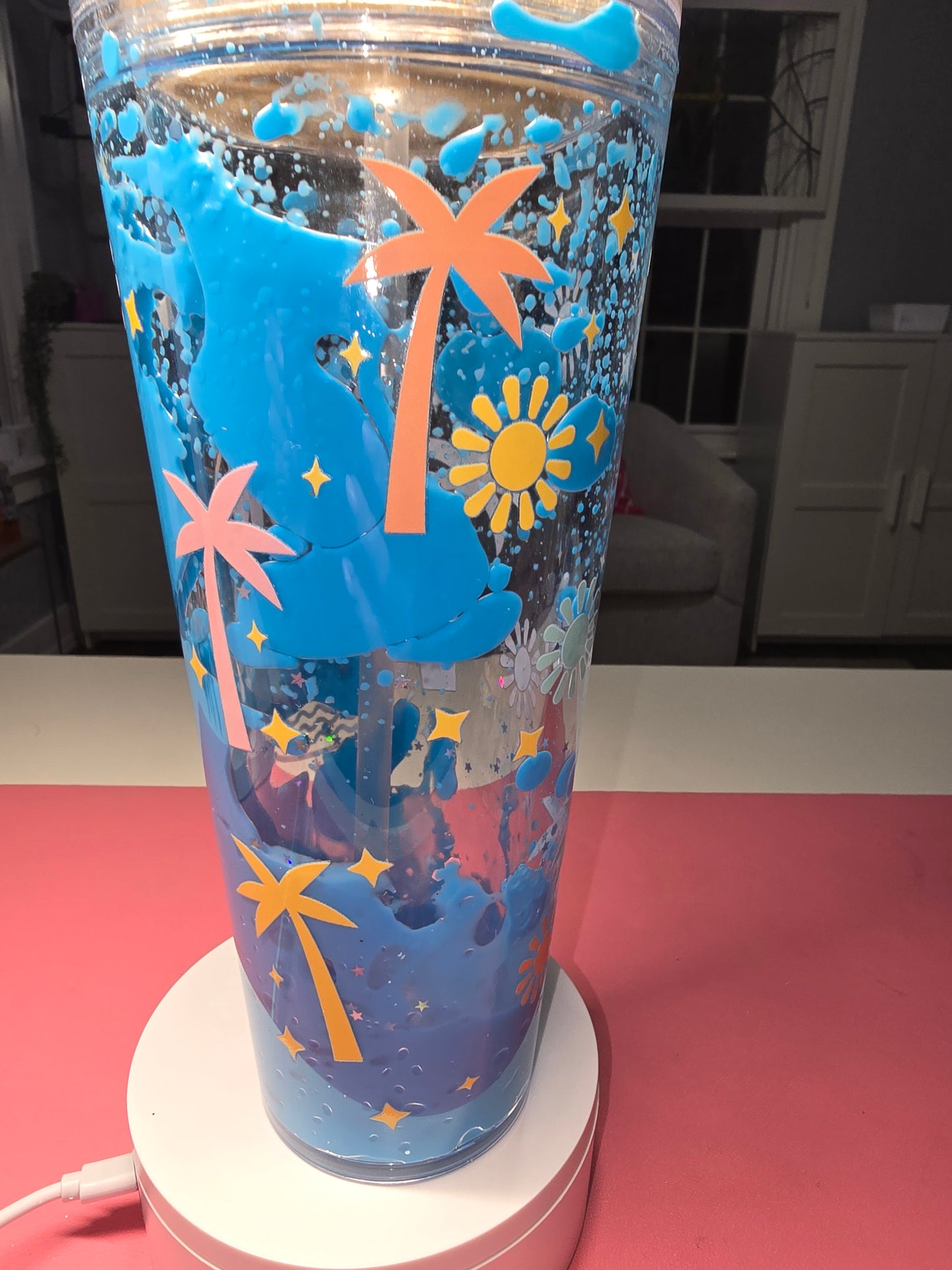 24 oz Ocean/Beach Lava Cup