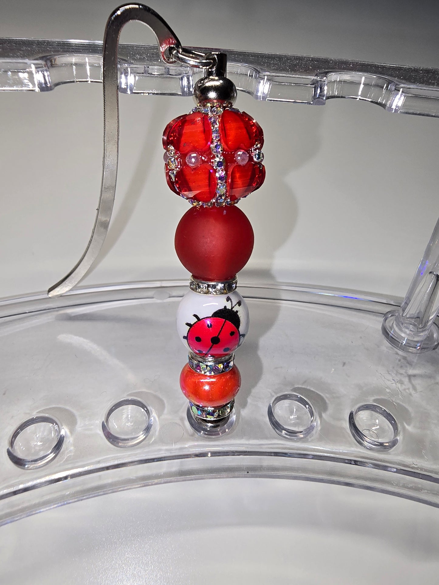 Reds & Ladybug bookmark