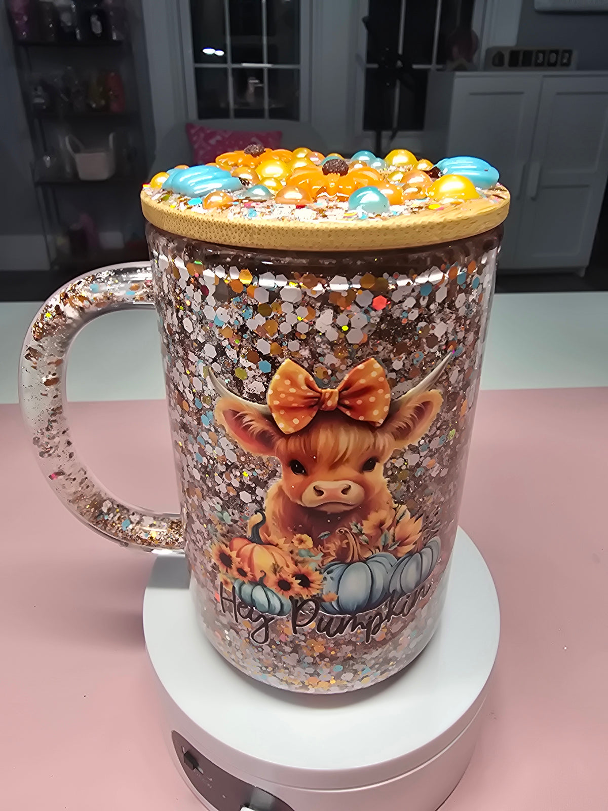 17 oz Highland Cow Tumbler