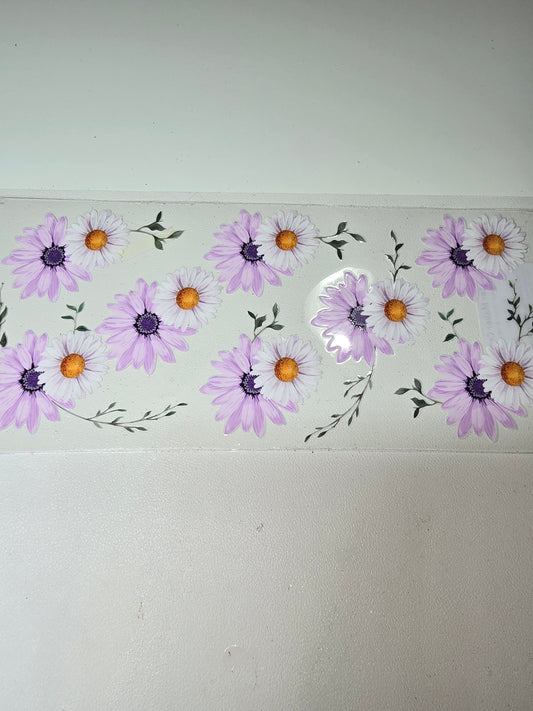 Purple & White Daisies