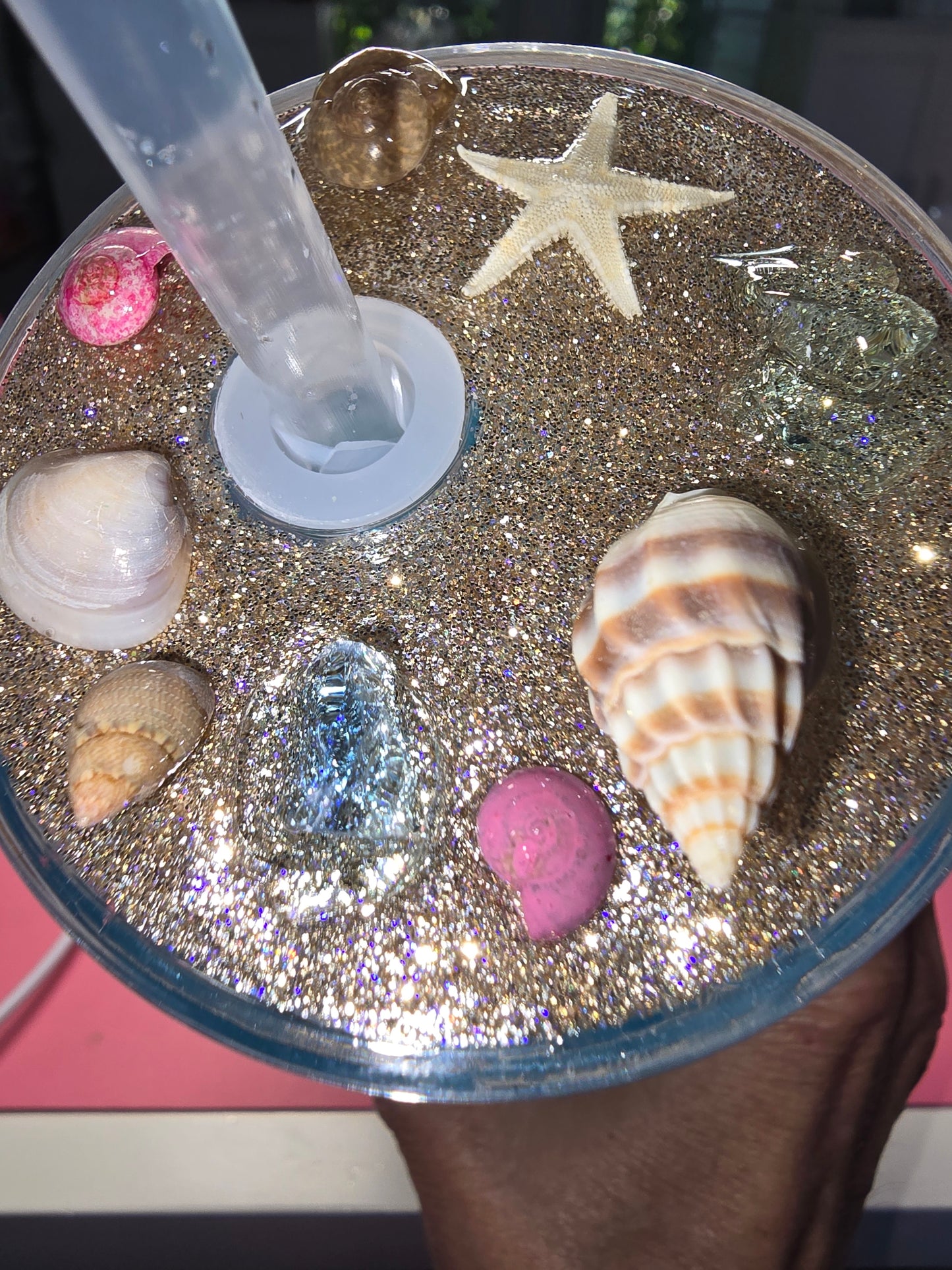 20 oz acrylic "Salty" Beach Cup