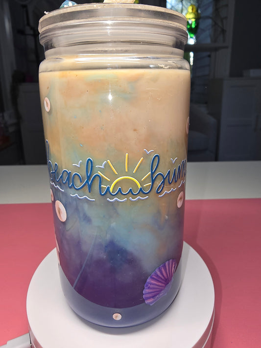 16 oz Acrylic Beach Bum Cup