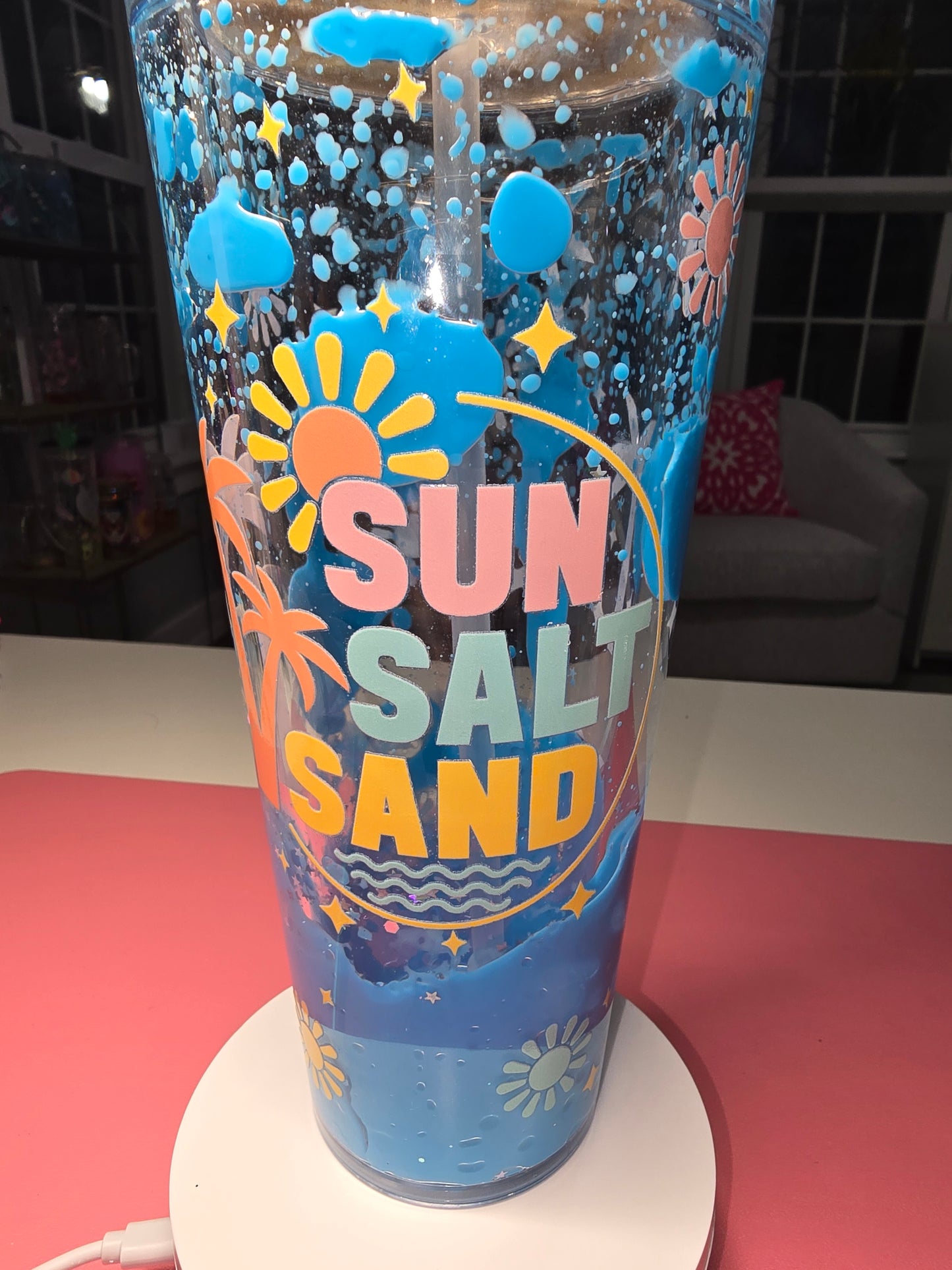 24 oz Ocean/Beach Lava Cup